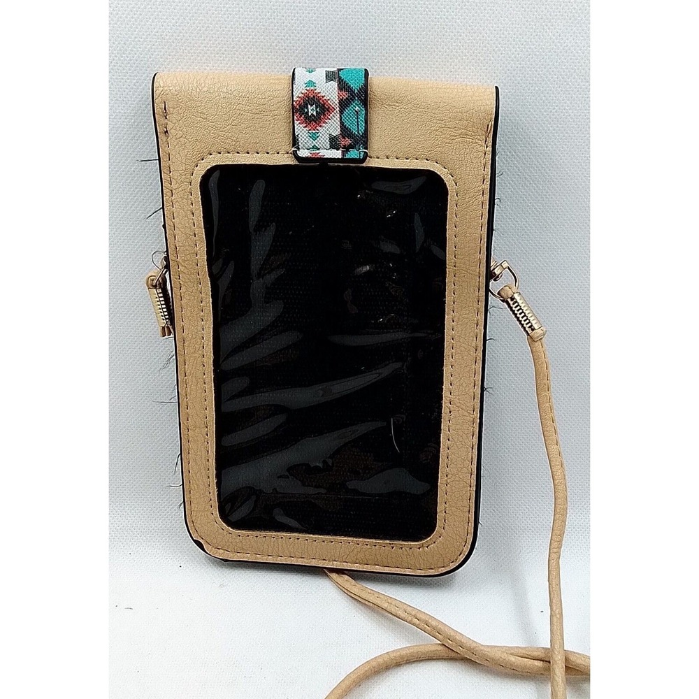 Crossbody Cell Phone Holder-Removeable Strap-Snap Closure-7inch High-5inch wide. - Picture 2 of 2